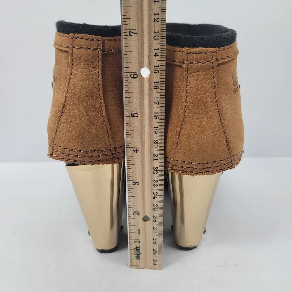 Sorel Medina II Women's Brown Black Waterproof Ankle Boots NL2086-010 US Size 7 - Picture 11 of 12